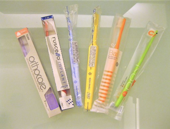 歯ブラシの種類について